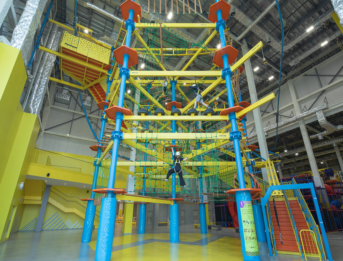 商業(yè)綜合體室內(nèi)探險(xiǎn)塔叢林穿越